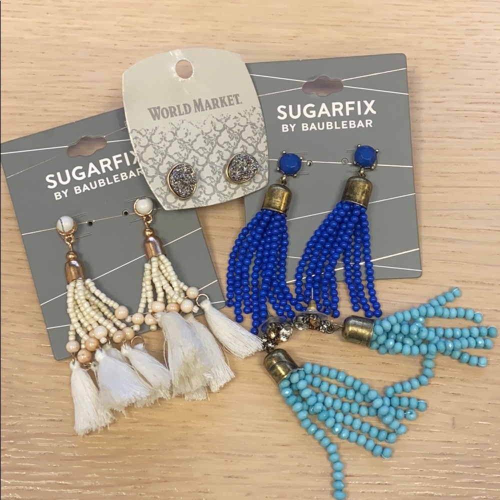 Pre-owned Assorted Earrings (BaubleBar)